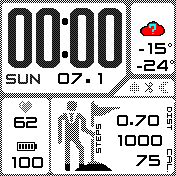 华米跃我Amazfit Bip手表表盘