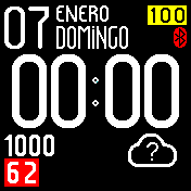 华米跃我Amazfit Bip手表表盘
