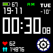 华米跃我Amazfit Bip手表表盘