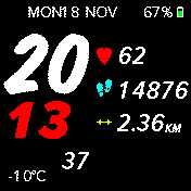 华米跃我Amazfit Bip手表表盘
