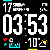 华米跃我Amazfit Bip手表表盘