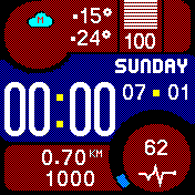 华米跃我Amazfit Bip手表表盘