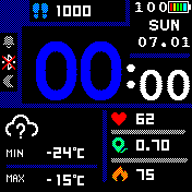 华米跃我Amazfit Bip手表表盘