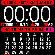 华米跃我Amazfit Bip手表表盘