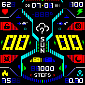 华米跃我Amazfit Bip手表表盘