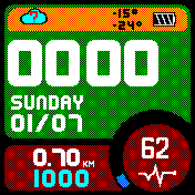 华米跃我Amazfit Bip手表表盘