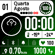 华米跃我Amazfit Bip手表表盘