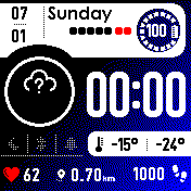 华米跃我Amazfit Bip手表表盘
