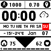 华米跃我Amazfit Bip手表表盘