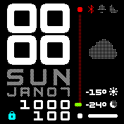 华米跃我Amazfit Bip手表表盘