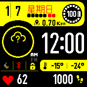 华米跃我Amazfit Bip手表表盘
