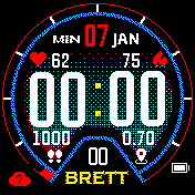 华米跃我Amazfit Bip手表表盘