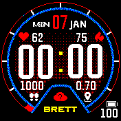 华米跃我Amazfit Bip手表表盘