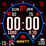 华米跃我Amazfit Bip手表表盘