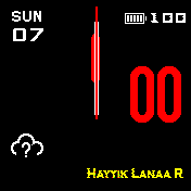 华米跃我Amazfit Bip手表表盘