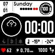 华米跃我Amazfit Bip手表表盘