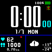 华米跃我Amazfit Bip手表表盘