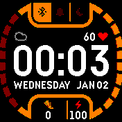 华米跃我Amazfit Bip手表表盘