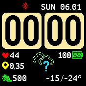 华米跃我Amazfit Bip手表表盘