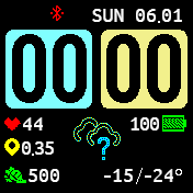华米跃我Amazfit Bip手表表盘