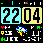 华米跃我Amazfit Bip手表表盘