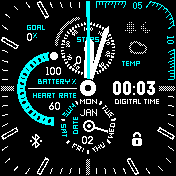 华米跃我Amazfit Bip手表表盘