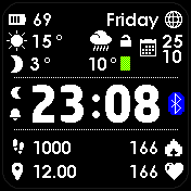 华米跃我Amazfit Bip手表表盘