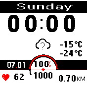 华米跃我Amazfit Bip手表表盘