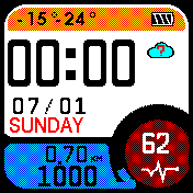 华米跃我Amazfit Bip手表表盘