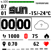 华米跃我Amazfit Bip手表表盘