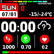 华米跃我Amazfit Bip手表表盘