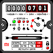 华米跃我Amazfit Bip手表表盘