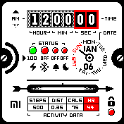 华米跃我Amazfit Bip手表表盘