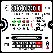 华米跃我Amazfit Bip手表表盘