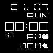 华米跃我Amazfit Bip手表表盘