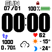 华米跃我Amazfit Bip手表表盘
