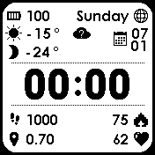 华米跃我Amazfit Bip手表表盘