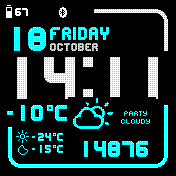 华米跃我Amazfit Bip手表表盘