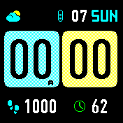 华米跃我Amazfit Bip手表表盘