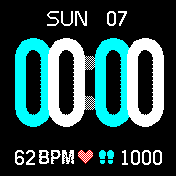 华米跃我Amazfit Bip手表表盘