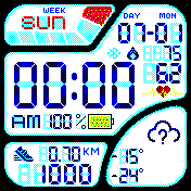 华米跃我Amazfit Bip手表表盘