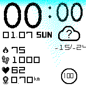 华米跃我Amazfit Bip手表表盘
