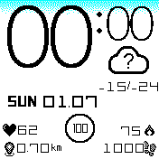华米跃我Amazfit Bip手表表盘