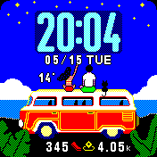 华米跃我Amazfit Bip手表表盘