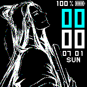 华米跃我Amazfit Bip手表表盘