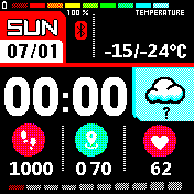 华米跃我Amazfit Bip手表表盘