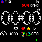 华米跃我Amazfit Bip手表表盘