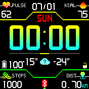 华米跃我Amazfit Bip手表表盘