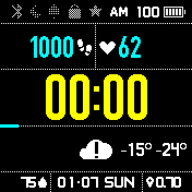 华米跃我Amazfit Bip手表表盘