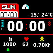 华米跃我Amazfit Bip手表表盘